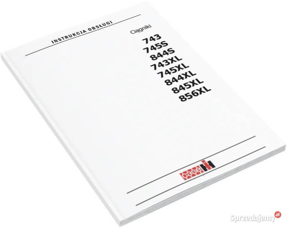 Case 956 1056 XL Instrukcja katalog obsługi Szamotuły