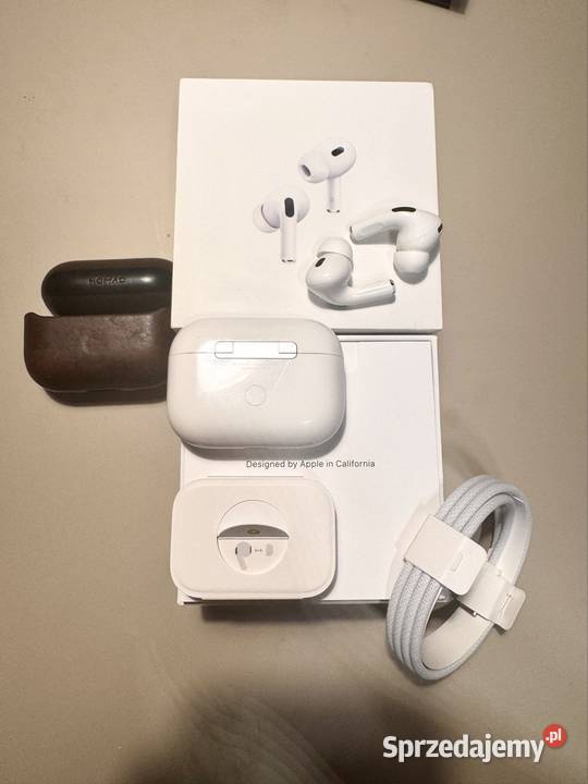 AirPods Pro 2nd gen komplet stan idealny etui Katowice sprzedam