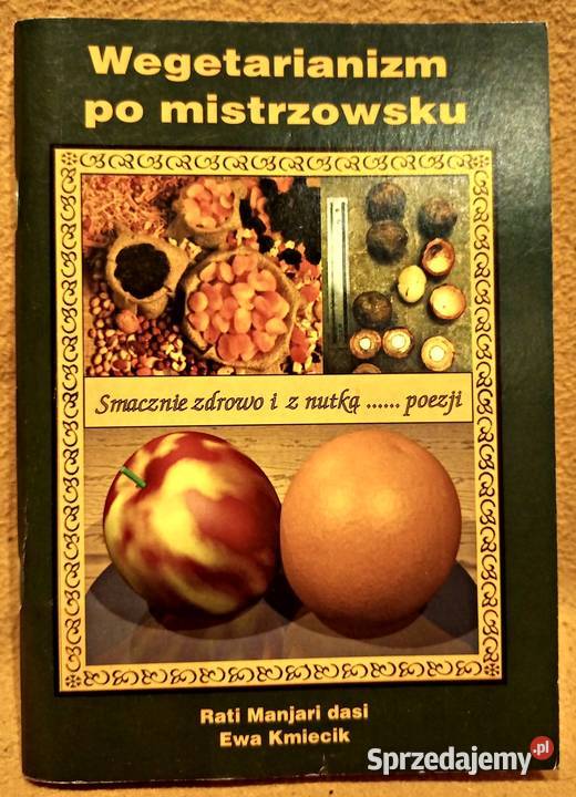 Książka kulinarna Wegetarianizm mistrzowsku kuchnia, potrawy Warszawa sprzedam