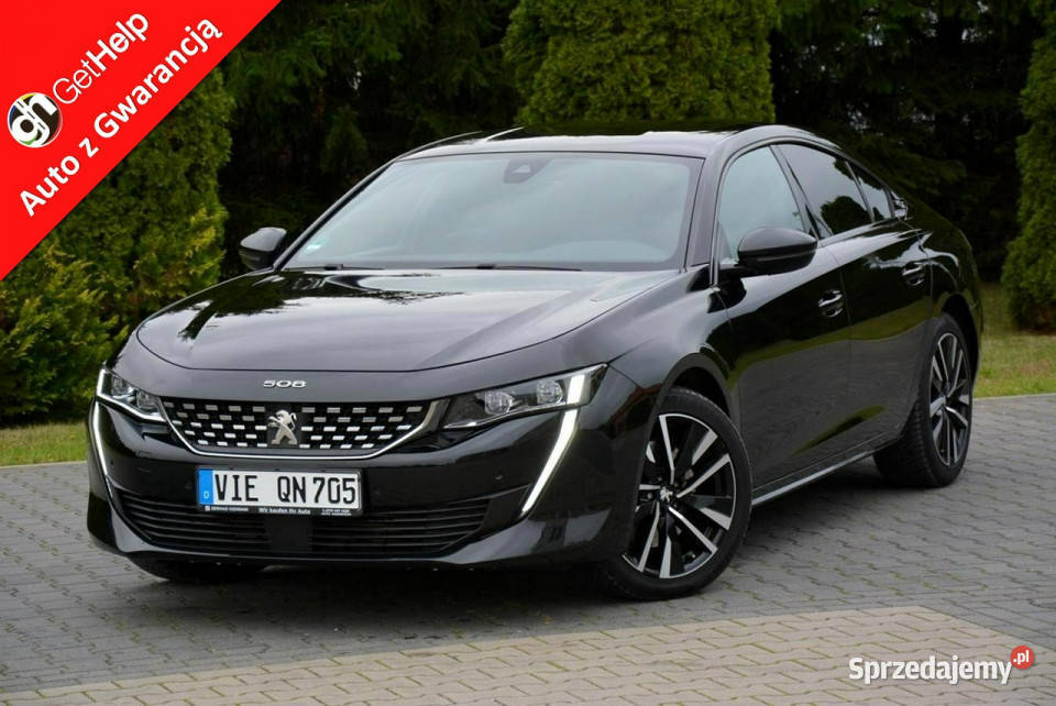Peugeot 508 GT Full Led ELKlapa Skóry Radar ACC autoalarm Ostrów Mazowiecka