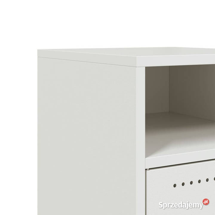 Szafki nocne 2 białe 36x39x59 stal WM846727 Warszawa sprzedam