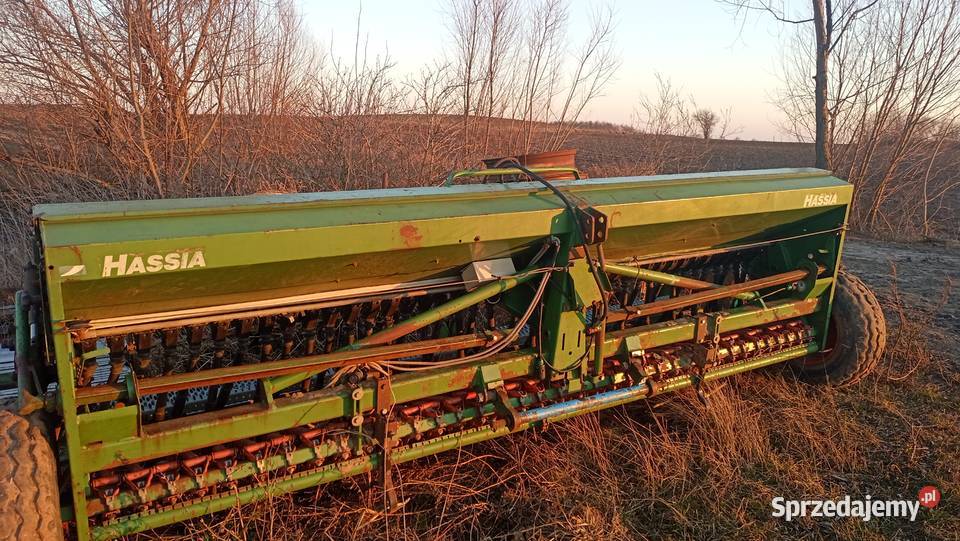 Siewnik hassia skrzynia olejowa Grajewo