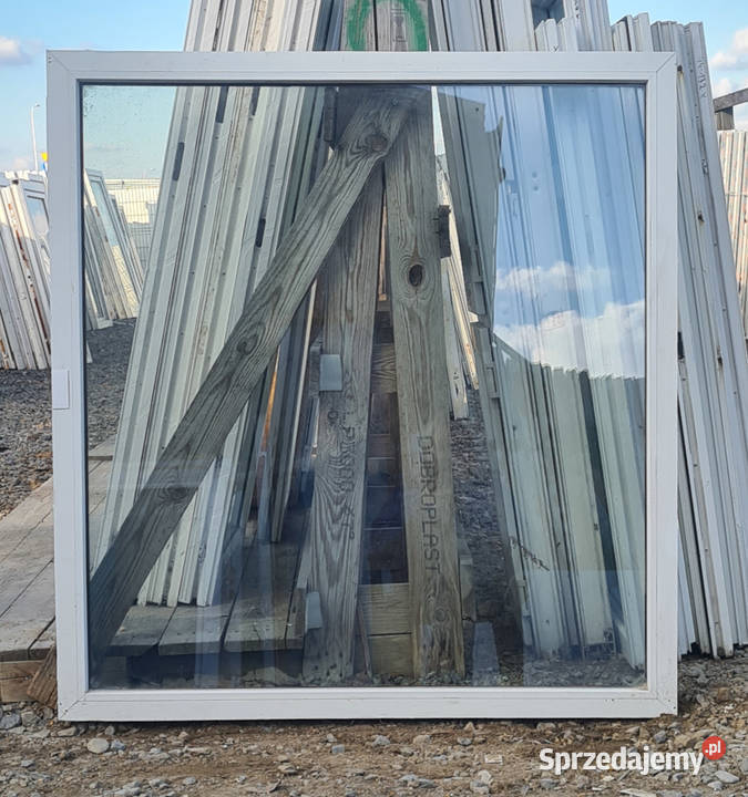 OKNA KacprzaK Witryna 116X127 FIX Używany PCV Lublin