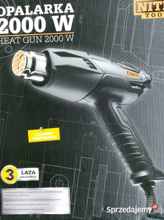 Opalarka 2000W z 4 dyszami Nowa Wieliczka