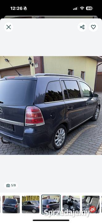 Opel Zafira 19 CDTI 150 nie odpala mazowieckie Płock