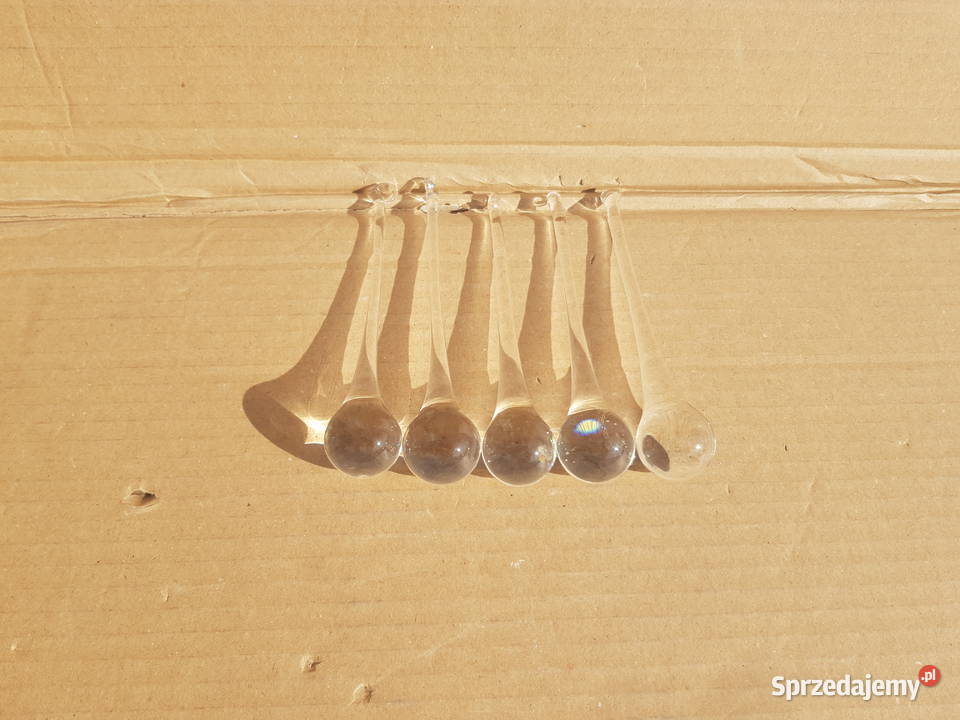 Klosz kropla sopelek do lampy PRZEZROCZYSTY 5 Warszawa