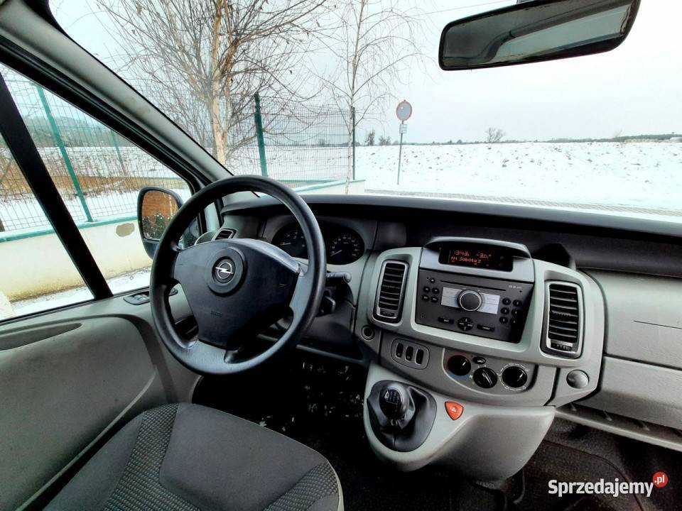 Opel Vivaro 20114 DŁUGI LONG2xDRZWI FV23Rata500 wielkopolskie Śrem