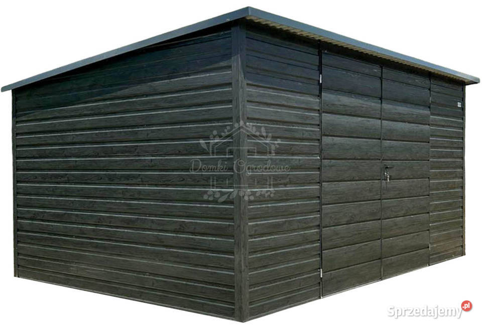 Schowek domek ogrodowy 4x3m drewnopodobny ID1056