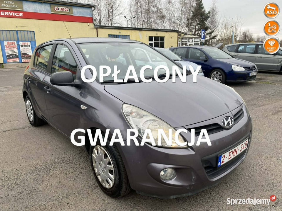 Hyundai i20 2011r 14 Diesel Elektryka Opłatach 5 1396cm3