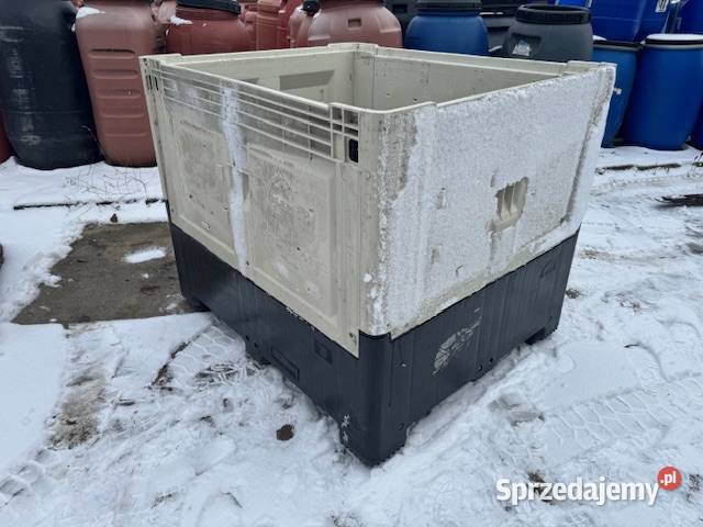 Sładana skrzyniopaleta 100 x 120 palox Głogówko