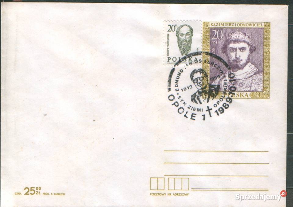 Koperta okol Ck 85 kas 1988