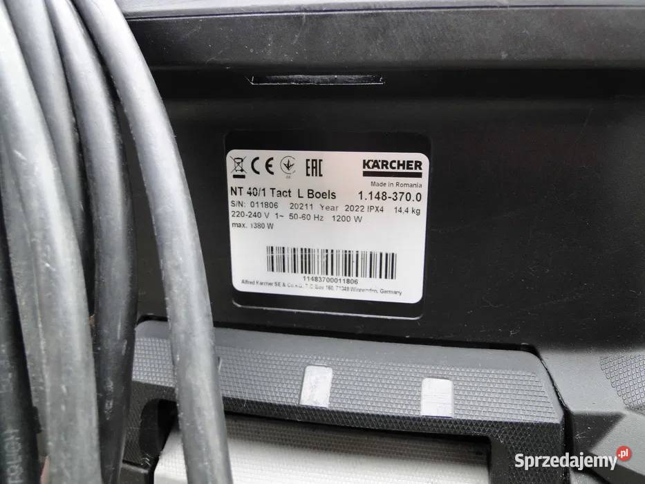 Odkurzacz Przemysłowy Budowlany KARCHER NT 401