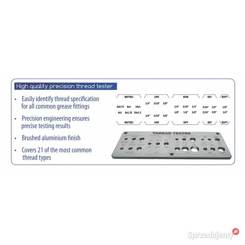Wzornik przymiar do gwintów 93820 Kamionna