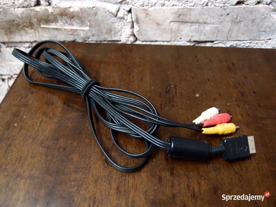 Oryginalny kabel AV 3x cinche do konsol łódzkie Łódź