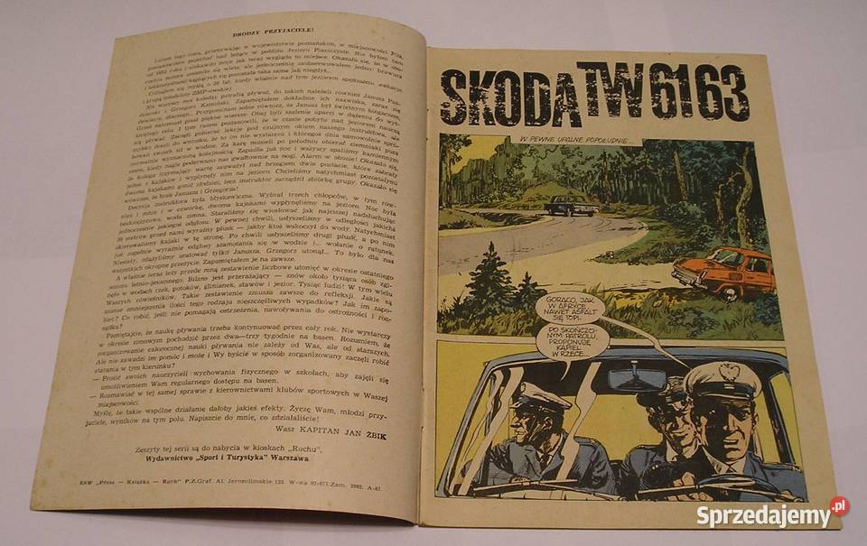 KAPITAN ŻBIK SKODA TW6163 1972 ROSIŃSKI miękka Łódź