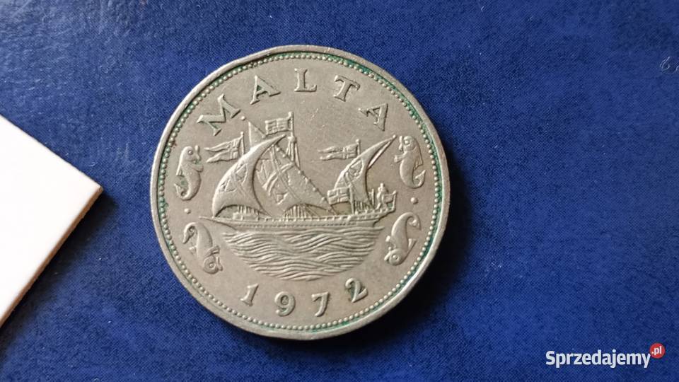 Stare monety 10 cent 1972 Malta