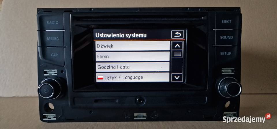 VW GOLF VII RADIO NAWIGACJA 510035867 Nawigacje fabryczne Trzciel