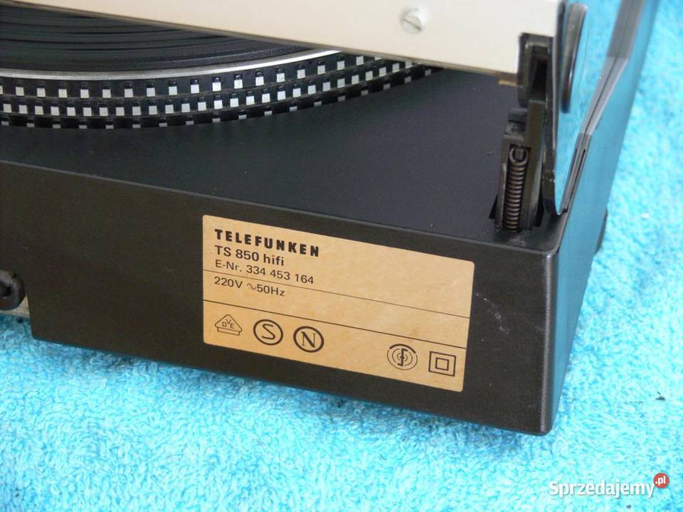 Gramofon Telefunken TS850 Direct Drive WYSYŁKA podkarpackie Jasło