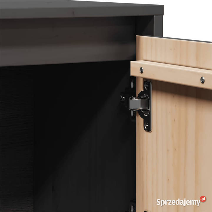 Szafka szara 74x35x117 lite drewno sosnowe Warszawa sprzedam