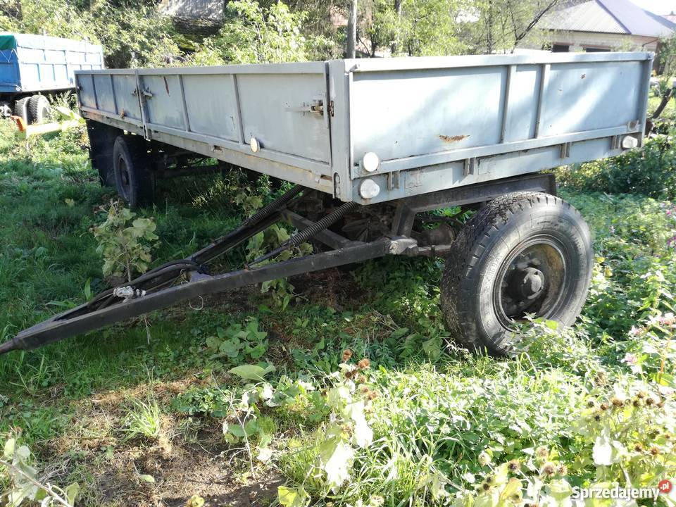 Przyczepa D 655 zasław nieuszkodzony Rolnictwo Markowa