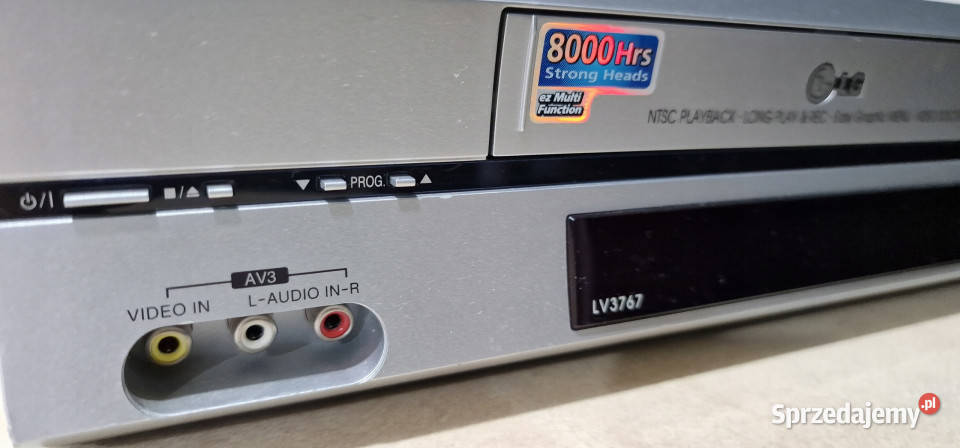 Video magnetowid LG 6 head LV 3767 LV3767 Pilot Międzychód sprzedam