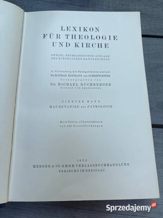Lexikon Teologii i Kościoła Tom VII 1935 wydanie Poznań