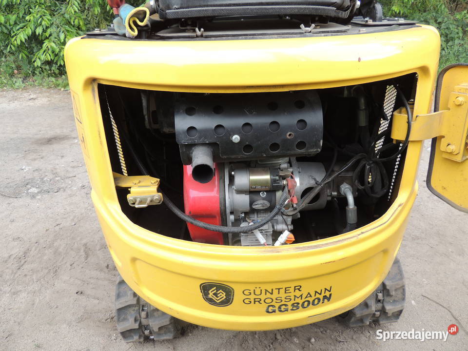 Minikoparka chińska silna hydraulika Lipniki