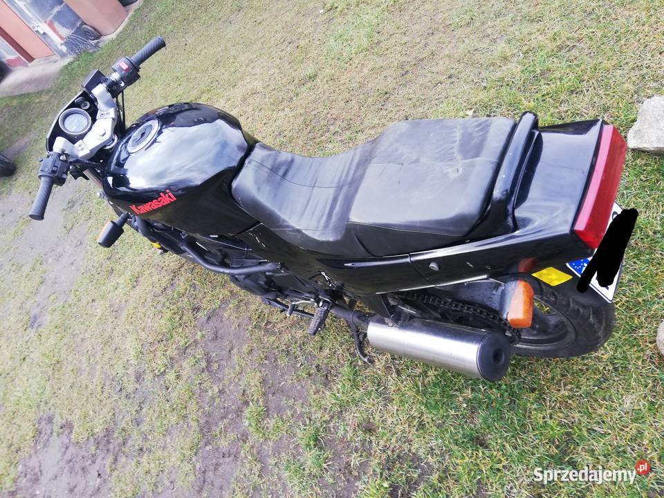 Kawasaki EX500 na A2 25Kw w dowodzie EXGPZER5 nieuszkodzony Kawasaki lubuskie Piękne Kąty