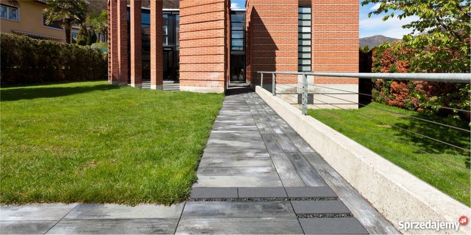 Płyty betonowe tarasowe Linea Bruk kostka małopolskie Kraków