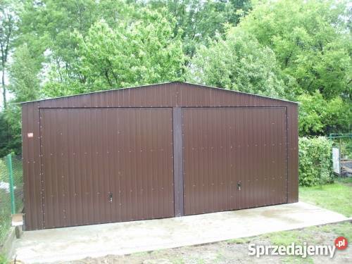 Garaż Blaszany 6x6 Garaże Blaszane Dwuspadowy małopolskie
