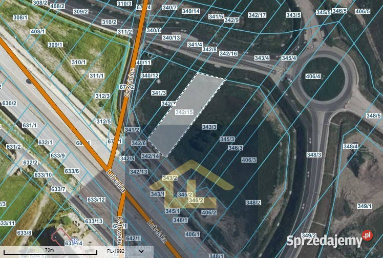 Działka DK 17 asfalt Sprzedaż