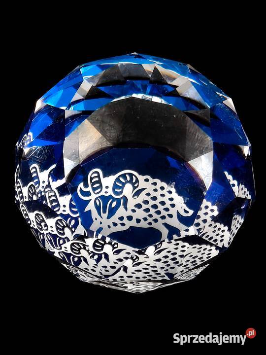Szklany Przycisk Do Papieru Swarovski Baran