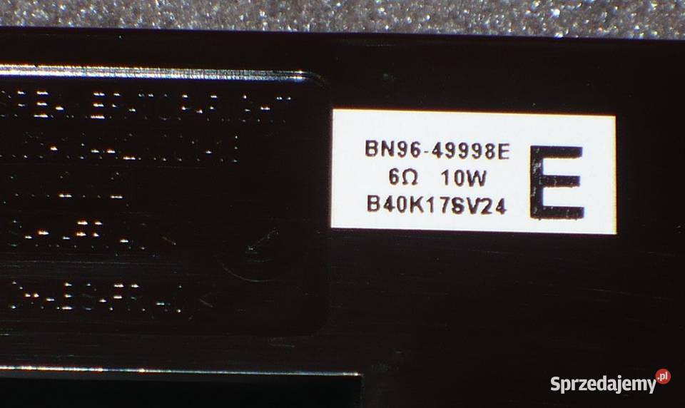 Głośniki BN9649998E 6 10W TV Samsung UE50TU7102 Lublin