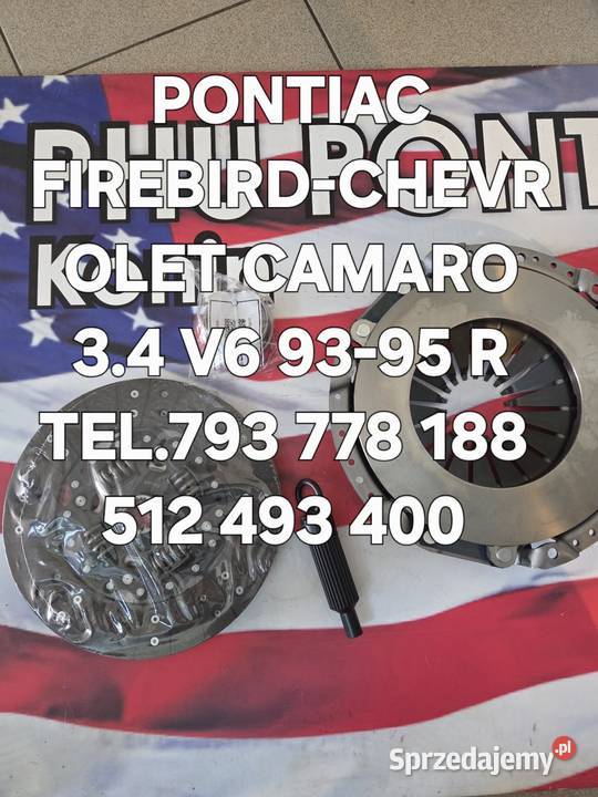 SPRZĘGŁO ZESTAW PONTIAC FIREBIRDCHEVROLET CAMARO wielkopolskie Kawnice