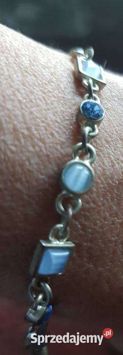 bransoletka biżuteria srebrne kryształki świętokrzyskie Kielce sprzedam