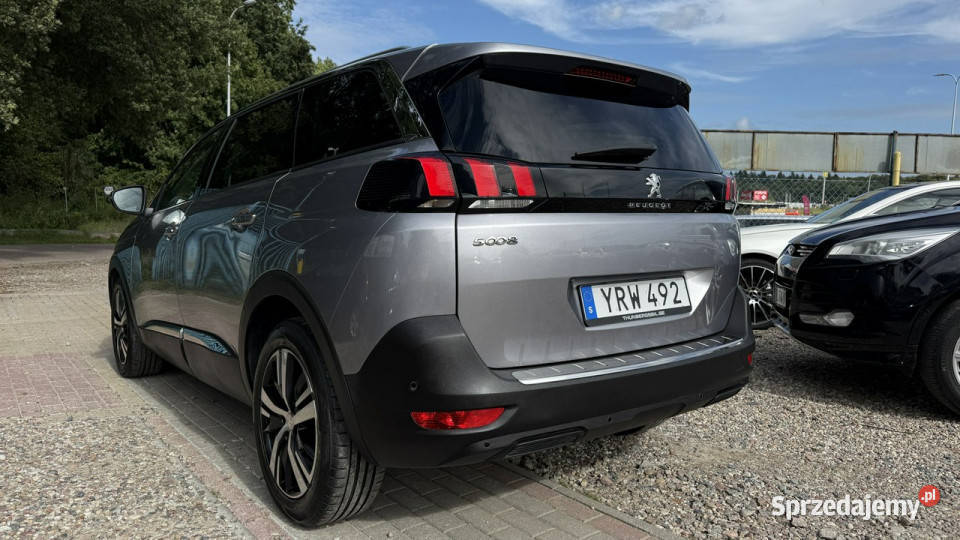 Peugeot 5008 16 hdi automat 7osb Ledy pół skóry system Start-Stop Gdańsk