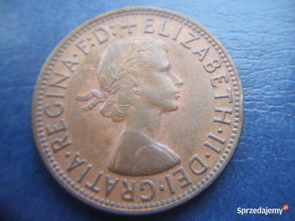 Stare monety 1 pens 1964 Australia Lesko