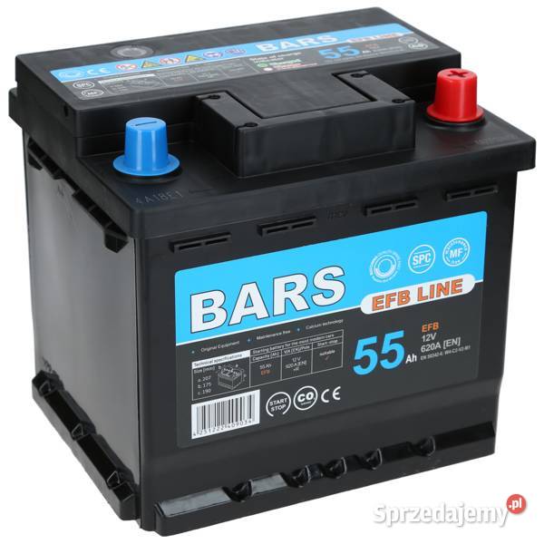 Akumulator Bars EFB LINE 12V 55Ah 620A P BF55C Akumulatory Jelcz-Laskowice