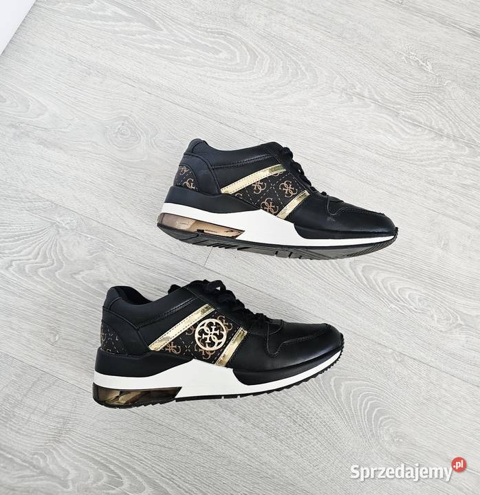 Skórzane sneakersy Guess 41 skóra naturalna Obuwie sportowe mazowieckie Łomianki Dolne