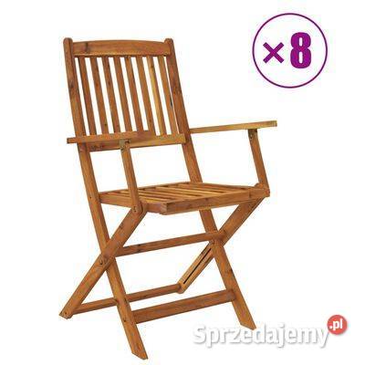 vidaXL 9cz zestaw składanych mebli ogrodowych Warszawa