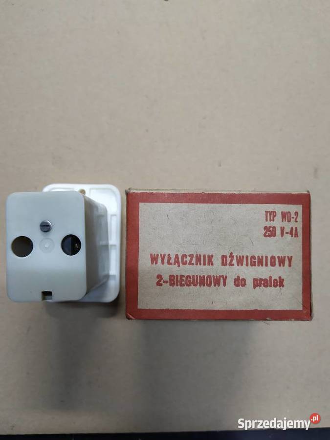 Wyłącznik typ WD2 dźwigniowy 2biegunowy do Szydłowiec sprzedam