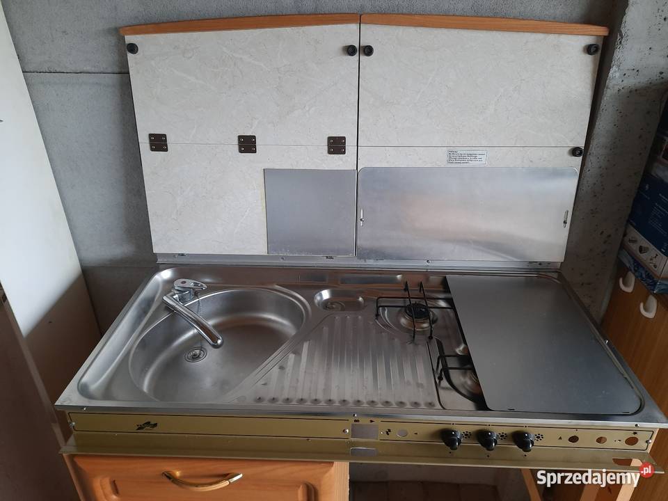 Meble kuchenka gazowa zlew blat do przyczepy