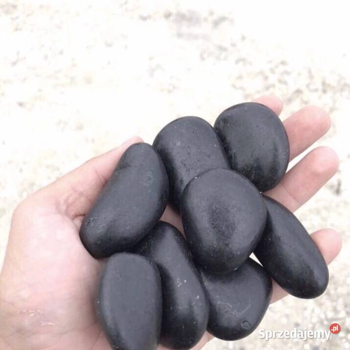 CZARNY OTOCZAK POLEROWANY Polished Stone Kamień
