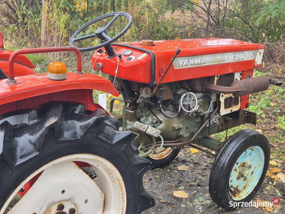 Traktorek traktor YANMAR YM2000S 20 24 Skrzynia biegów Manualna dolnośląskie Małuszyn