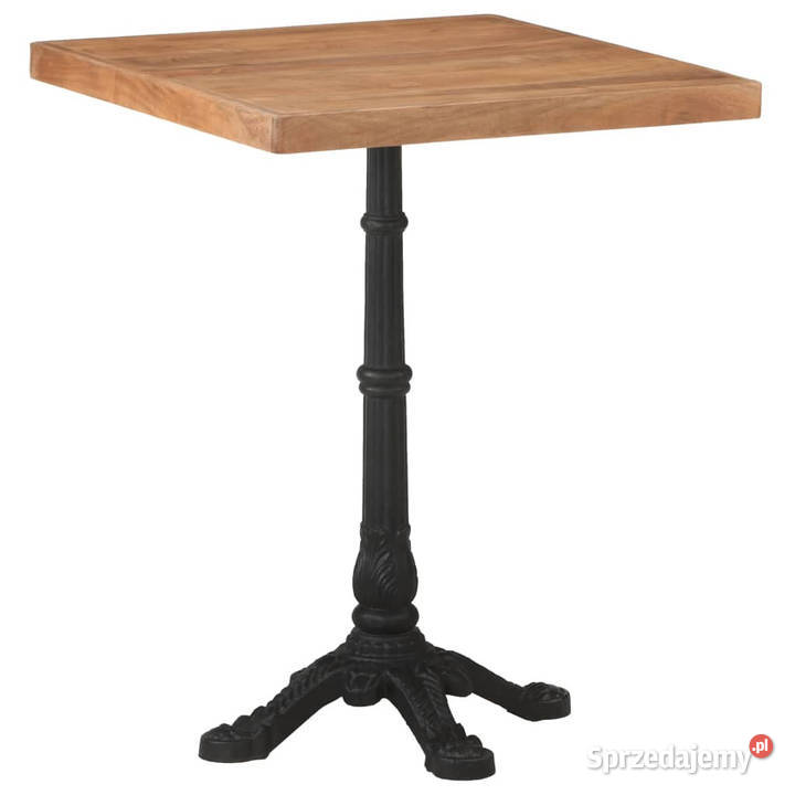 Stolik bistro 60x60x76 lite drewno akacjowe Warszawa