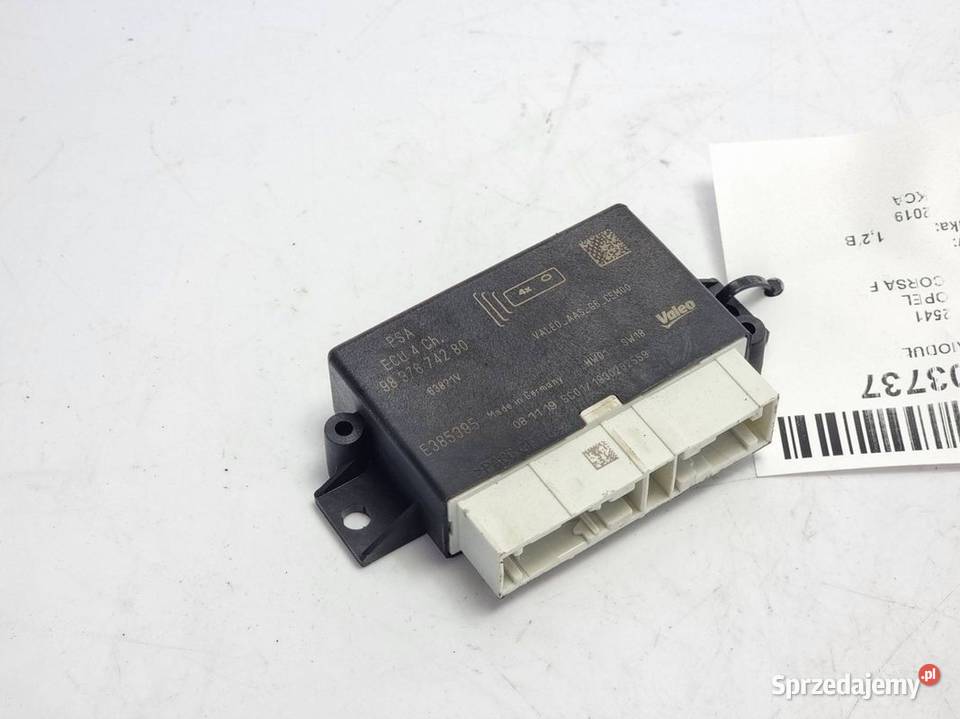 MODUŁ OPEL CORSA F 9837674280 PDC Pozostałe kujawsko-pomorskie Lipno sprzedam