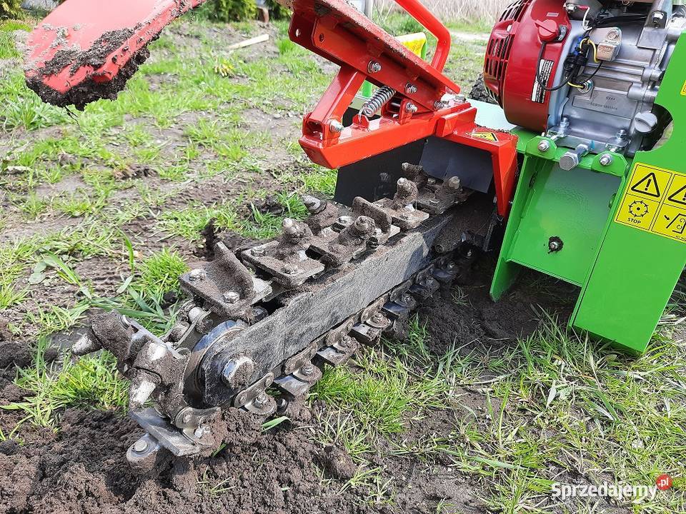 Wynajem koparki łańcuchowej do rowów Laski TR50 mazowieckie