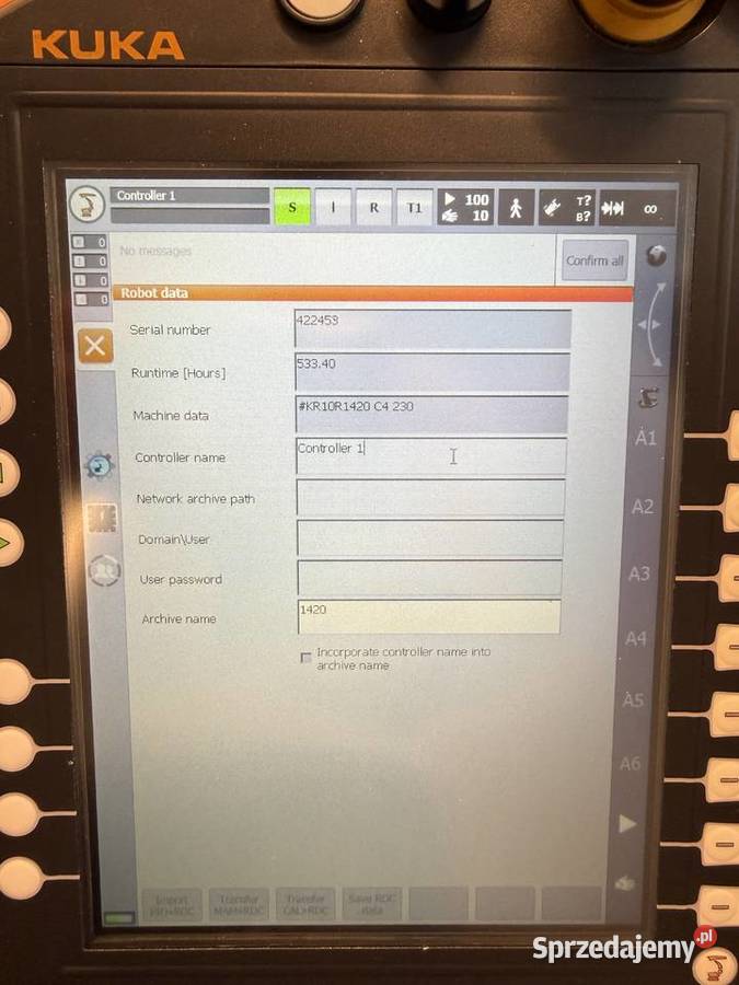 Robot przemysłowy Kuka Kr 10 R1420 sprzedam