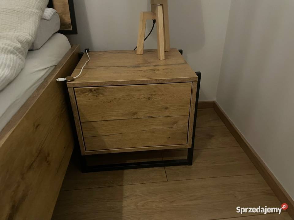 Łóżko 140x200 szafka nocka toaletka komoda styl 140cm Białystok