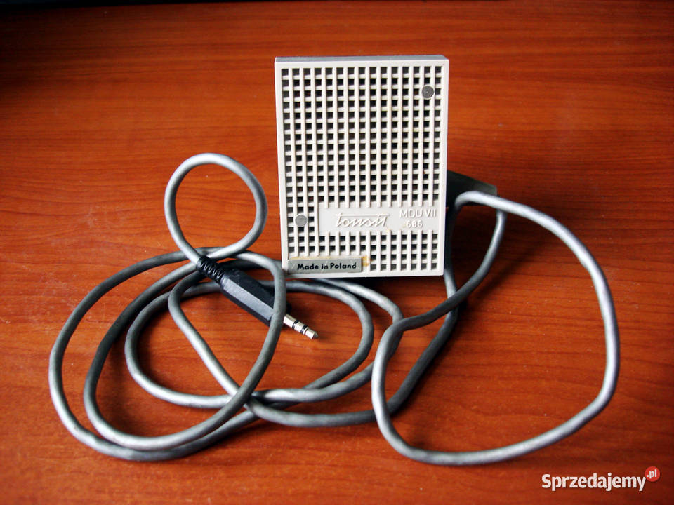 Mikrofon Tonsil MDU VII 686 Unitra vintage Kielce